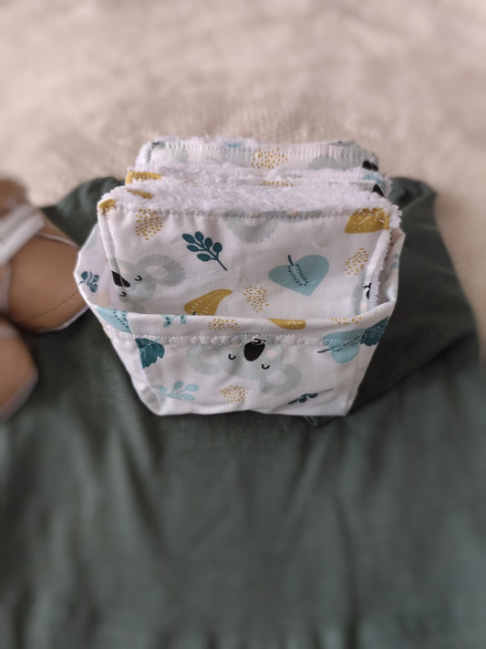 Panier de lingettes koala