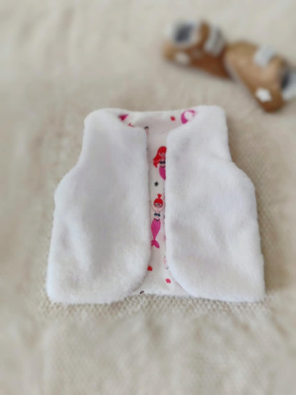 Gilet sans manche sirène